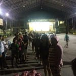 Evacuees in Sucat Elementary School