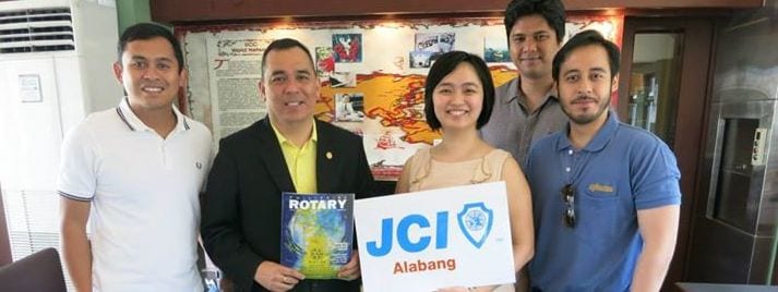 Rotary Club of Alabang and JCI Alabang meets