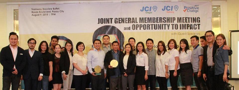 Joint GMM JCI Alabang JCI Ortigas Duterte