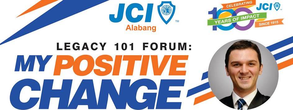 Legacy 101 Forum: My Positive Change with JCI World President Ismail Haznedar