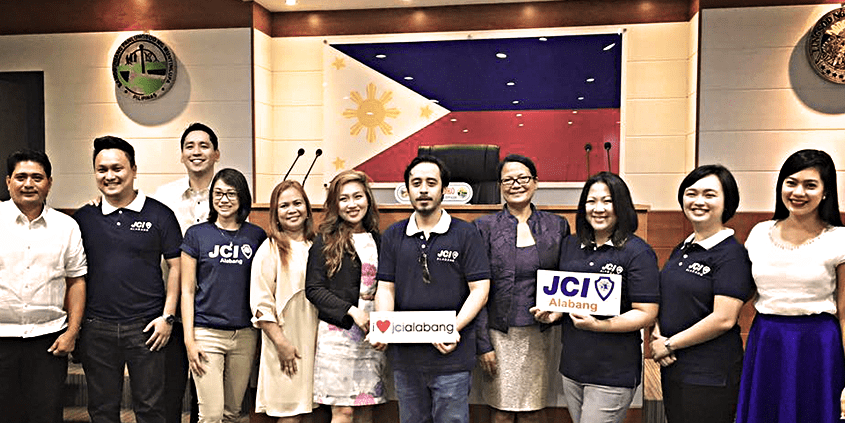 JCI Alabang visits the Muntinlupa City Council Jul 2016