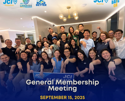 JCI Alabang General Membership Meeting and Elections